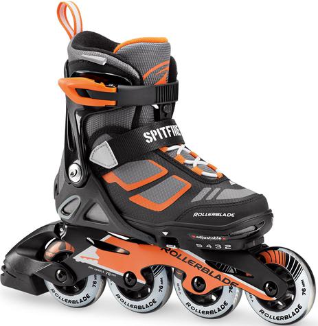 Rollerblade 2017 Spitfire LX ALU kids inline skate - main image
